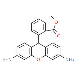 ChemSpider 2D Image | Dihydrorhodamine 123 | C21H18N2O3