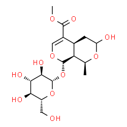 ChemSpider 2D Image | morroniside | C17H26O11