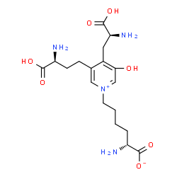 ChemSpider 2D Image | deoxypyridinoline | C18H28N4O7