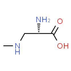 ChemSpider 2D Image | beta-Methylamino-L-alanine | C4H10N2O2