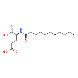 ChemSpider 2D Image | N-Undecanoyl-L-glutamic acid | C16H29NO5