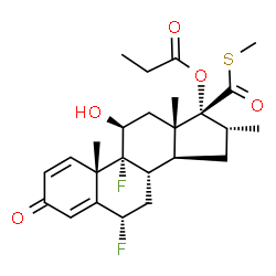 ChemSpider 2D Image | TICABESONE PROPIONATE | C25H32F2O5S
