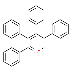 ChemSpider 2D Image | 2,3,4,5-Tetraphenylpyrylium | C29H21O