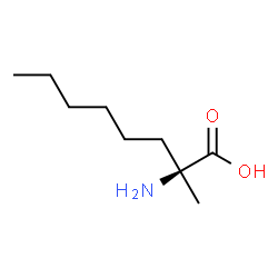 ChemSpider 2D Image | (2S)-2-Amino-2-methyloctanoic acid | C9H19NO2