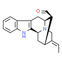ChemSpider 2D Image | Sarpagan-17-al | C19H20N2O