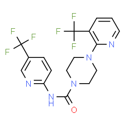 ChemSpider 2D Image | JNJ-17203212 | C17H15F6N5O