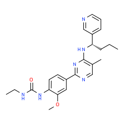 ChemSpider 2D Image | Lexibulin | C24H30N6O2
