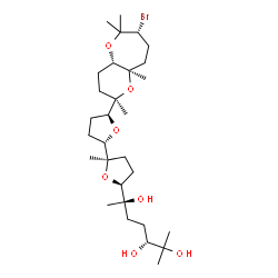 ChemSpider 2D Image | (+)-Aurilol | C30H53BrO7