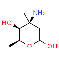 ChemSpider 2D Image | L-vancosamine | C7H15NO3
