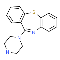 ChemSpider 2D Image | Norquetiapine | C17H17N3S