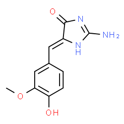 ChemSpider 2D Image | polyandrocarpamine A | C11H11N3O3
