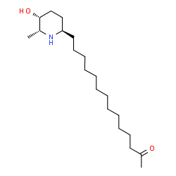 ChemSpider 2D Image | 6-Iso-spectaline | C20H39NO2