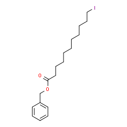 ChemSpider 2D Image | Benzyl 11-iodoundecanoate | C18H27IO2