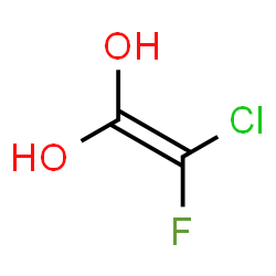 ChemSpider 2D Image | 2-Chloro-2-fluoro-1,1-ethenediol | C2H2ClFO2