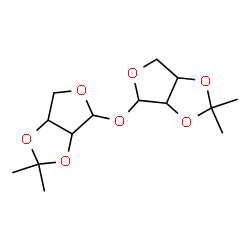 ChemSpider 2D Image | 4,4'-Oxybis(2,2-dimethyltetrahydrofuro[3,4-d][1,3]dioxole) | C14H22O7
