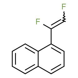 ChemSpider 2D Image | 1-[(Z)-1,2-Difluorovinyl]naphthalene | C12H8F2