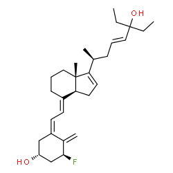 ChemSpider 2D Image | Elocalcitol | C29H43FO2