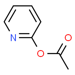ChemSpider 2D Image | 2-Pyridinyl acetate | C7H7NO2
