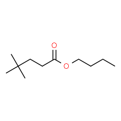 ChemSpider 2D Image | Butyl 4,4-dimethylpentanoate | C11H22O2