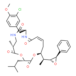 ChemSpider 2D Image | Cryptophycin 327 | C35H43ClN2O8