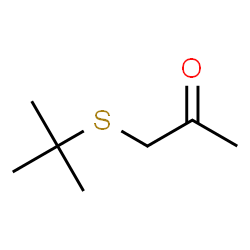 ChemSpider 2D Image | 1-[(2-Methyl-2-propanyl)sulfanyl]acetone | C7H14OS