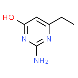 ChemSpider 2D Image | 2-Amino-6-ethylpyrimidin-4-ol | C6H9N3O
