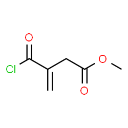 ChemSpider 2D Image | Methyl 3-(chlorocarbonyl)-3-butenoate | C6H7ClO3