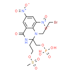 ChemSpider 2D Image | PR-104 | C14H20BrN4O12PS