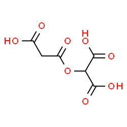 ChemSpider 2D Image | (2-Carboxyacetoxy)malonic acid | C6H6O8