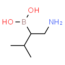 ChemSpider 2D Image | (1-Amino-3-methyl-2-butanyl)boronic acid | C5H14BNO2