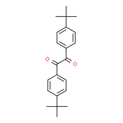 ChemSpider 2D Image | 1,2-Bis[4-(2-methyl-2-propanyl)phenyl]-1,2-ethanedione | C22H26O2