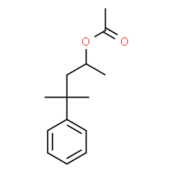 ChemSpider 2D Image | 3-Phenyl-1,3-dimethylbutyl acetate | C14H20O2