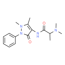 ChemSpider 2D Image | Amipylo | C16H22N4O2