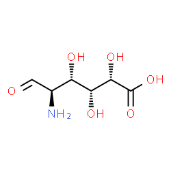 ChemSpider 2D Image | 2-Amino-2-deoxy-D-guluronic acid | C6H11NO6