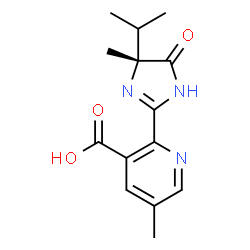 ChemSpider 2D Image | (+)-imazapic | C14H17N3O3