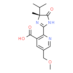 ChemSpider 2D Image | (R)-imazamox | C15H19N3O4