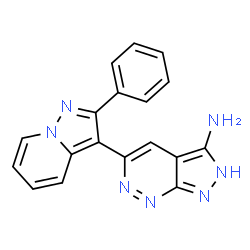 ChemSpider 2D Image | FR180204 | C18H13N7