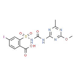 ChemSpider 2D Image | iodosulfuron | C13H12IN5O6S