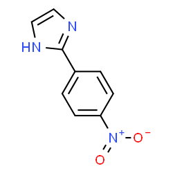 ChemSpider 2D Image | 2-(4-Nitrophenyl)-1H-imidazole | C9H7N3O2