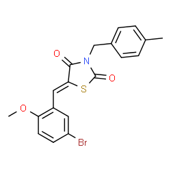 ChemSpider 2D Image | GQ-16 | C19H16BrNO3S
