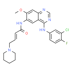 ChemSpider 2D Image | Dacomitinib anhydrous | C24H25ClFN5O2