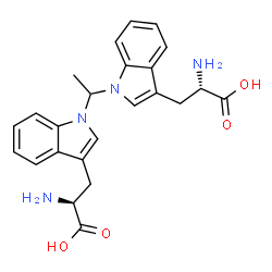 ChemSpider 2D Image | 1,1'-ETHYLIDENEBIS(L-TRYPTOPHAN) | C24H26N4O4