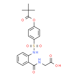 ChemSpider 2D Image | Sivelestat | C20H22N2O7S