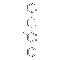 ChemSpider 2D Image | MINOZAC FREE BASE | C19H20N6
