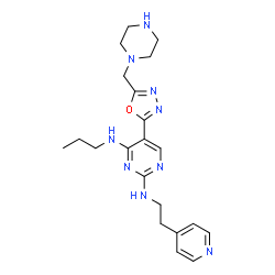 ChemSpider 2D Image | FI-700 | C21H29N9O