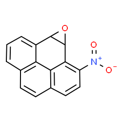 ChemSpider 2D Image | 1-Nitro-8b,9a-dihydropyreno[4,5-b]oxirene | C16H9NO3