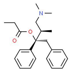 ChemSpider 2D Image | Dextropropoxyphene | C22H29NO2