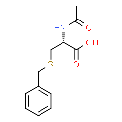 ChemSpider 2D Image | Benzylmercapturic acid | C12H15NO3S