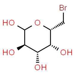 ChemSpider 2D Image | 6-Bromo-6-deoxy-D-galactopyranose | C6H11BrO5