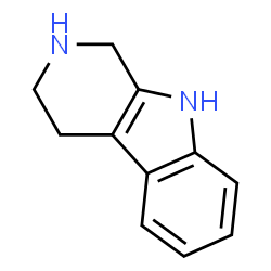 ChemSpider 2D Image | Tryptoline | C11H12N2